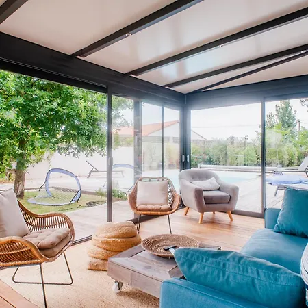 Villa La Des Hautes 4 étoiles, 10 Personnes, Piscine Privée Chauffée, Parc Arboré, Proche Et Marais Talmont-Saint-Hilaire